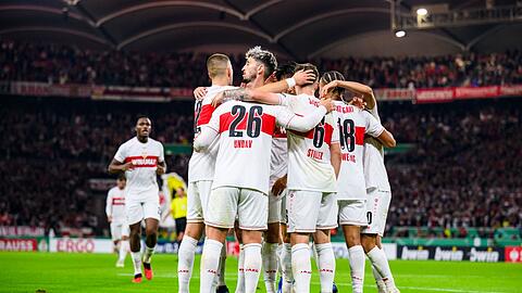 Der VfB Stuttgart erreichte durch einen Heimsieg gegen Union Berlin die nächste Pokalrunde.