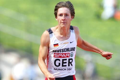 Einer der wenigen deutschen Topathleten, der noch in München trainiert: Sprinter Christian Blum.