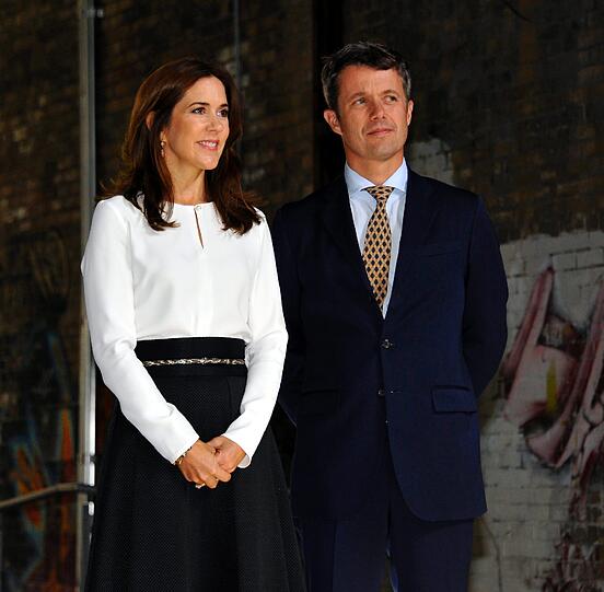 Das Kronprinzenpaar Frederik und Mary von Dänemark