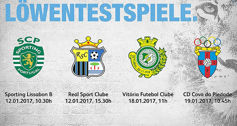 Auf der Vereinshomepage wurden vier neue Testspiele angekündigt.