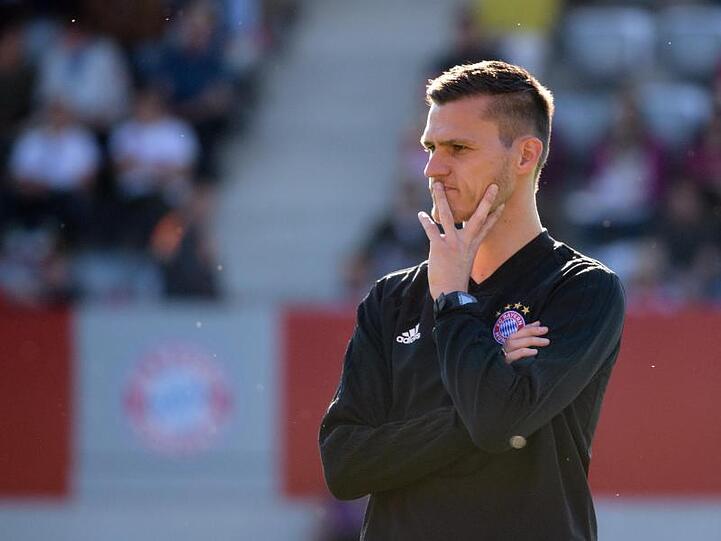 Thomas Wörle, Trainer der Frauenfußballmannschaft vom FC Bayern München. Foto: Matthias Balk/Archivbild