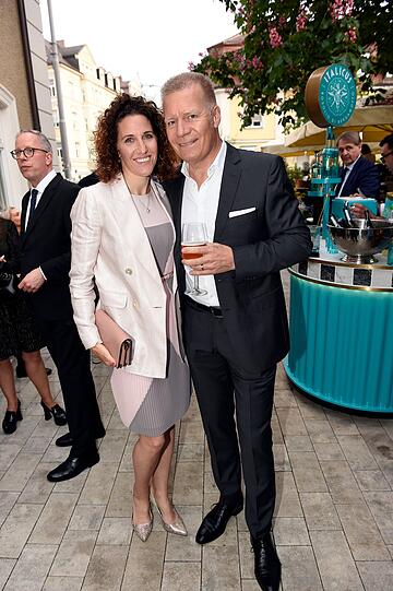 Paulaner-Chef Andreas Steinfatt und Ehefrau Elisabeth.