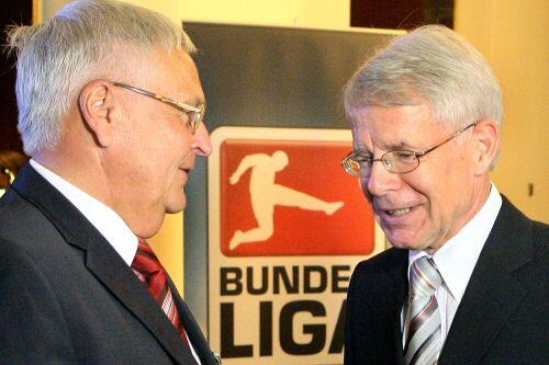 Gemeinsam gegen Betrug: Theo Zwanziger (l.) und Reinhard Rauball
