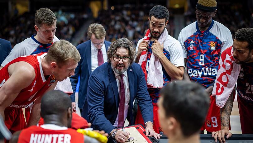 Bayern-Trainer Trinchieri ist in Spanien gefragt.