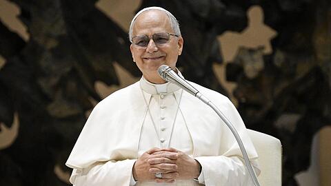 Papst Leo XIV. bei einem Auftritt im Vatikan.