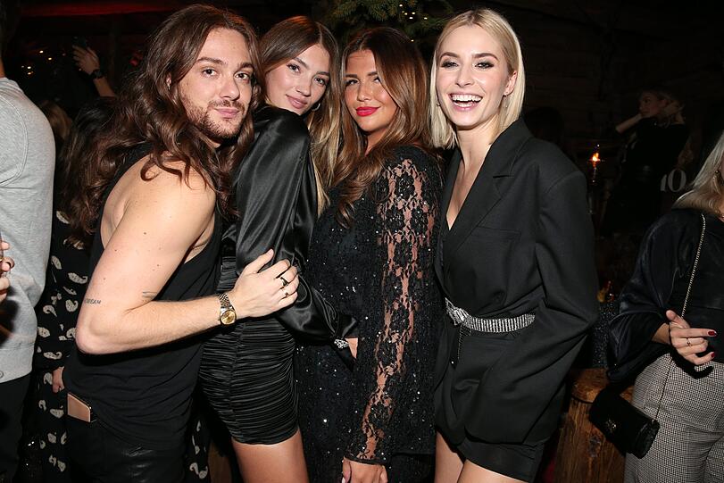 Riccardo Simonetti, Lorena Rae, Farina Opoku und Lena Gercke.