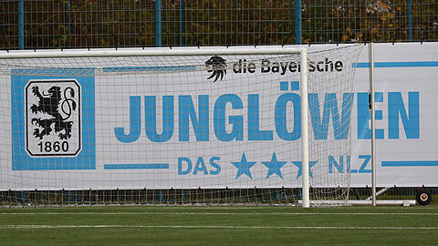 Hauptsponsor "die Bayerische" ist der Namensgeber für das NLZ der Löwen.