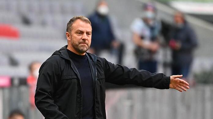 Münchens Trainer Hansi Flick.