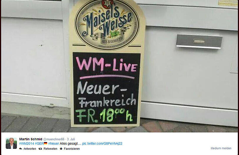 Nach seinen starken Leistungen wird in manchen Wirtshäusern Deutschland schon auf Neuer alleine reduziert.