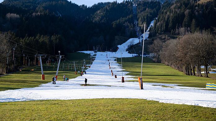 Für nächste Woche ist etwas Schnee vorhergesagt und sobald es die Temperaturen zulassen, soll den Angaben zufolge nochmals zusätzlich beschneit werden. (Archivbild)