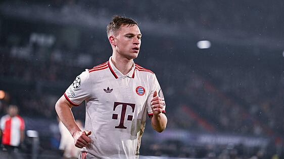 Sieht den FC Bayern derzeit nicht als Spitzenteam: Mittelfeldleader Joshua Kimmich.