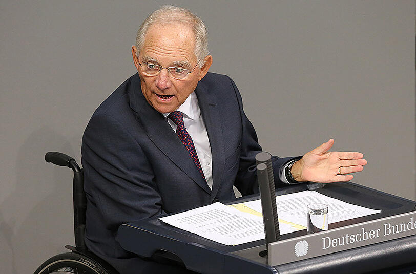 Finanzminister Wolfgang Schäuble (CDU)