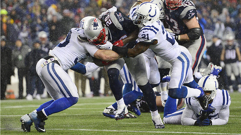 Vontae Davis (Nummer 21, damals noch im Trikot der Indianapolis Colts) hat seine Karriere beendet.