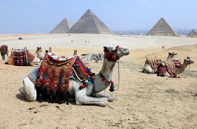 Diese Urlaubsfotos können täuschen: Seit der Januarrevolution von 2011 gilt Ägypten nicht mehr als sicher.