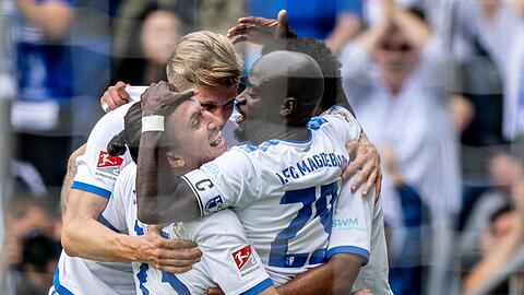 Der 1. FC Magdeburg sicherte sich daheim drei Punkte gegen den KSC.