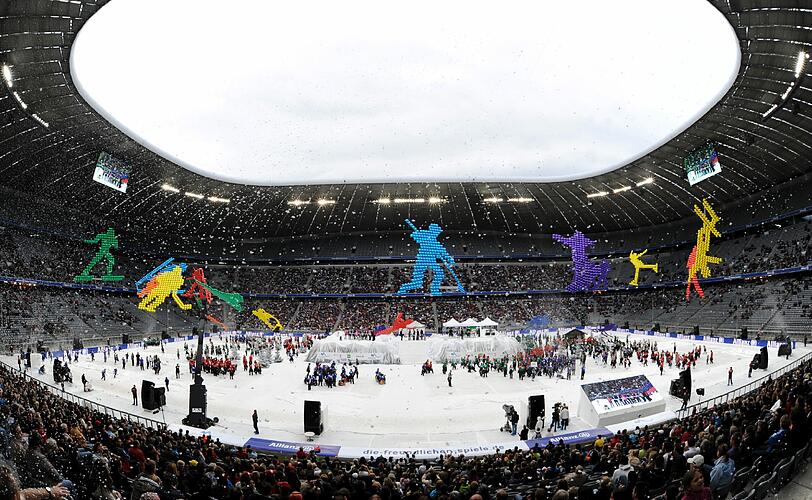 Große Olympia-Show in der Allianz Arena: Die besten Bilder des Abends.
