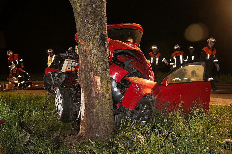 Weitere Bilder von der Unfallstelle.