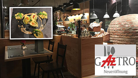 Wie der Restaurantname andeutet, hat der Mozzarella auf der Karte einen besonderen Platz.