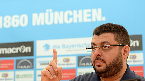 Völlig außer Kontrolle: Hasan Ismaik, Investor beim TSV 1860 München.