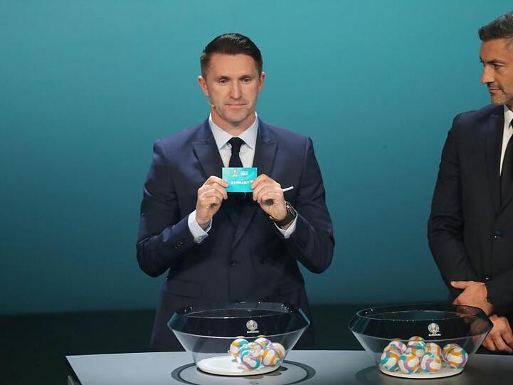 Der Ire Robbie Keane zog das Deutschland-Los.