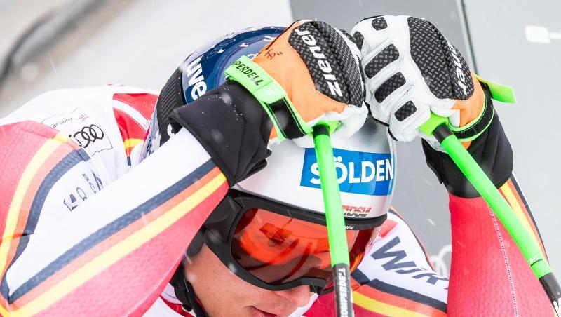 Stürzte beim Super-G in Hinterstoder: Thomas Dreßen. Stürzte beim Super-G in Hinterstoder: Thomas Dreßen.