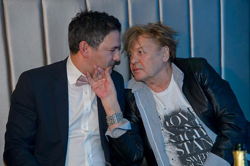 Helmut Bergers wilder Club-Abend in Wien - Die Bilder