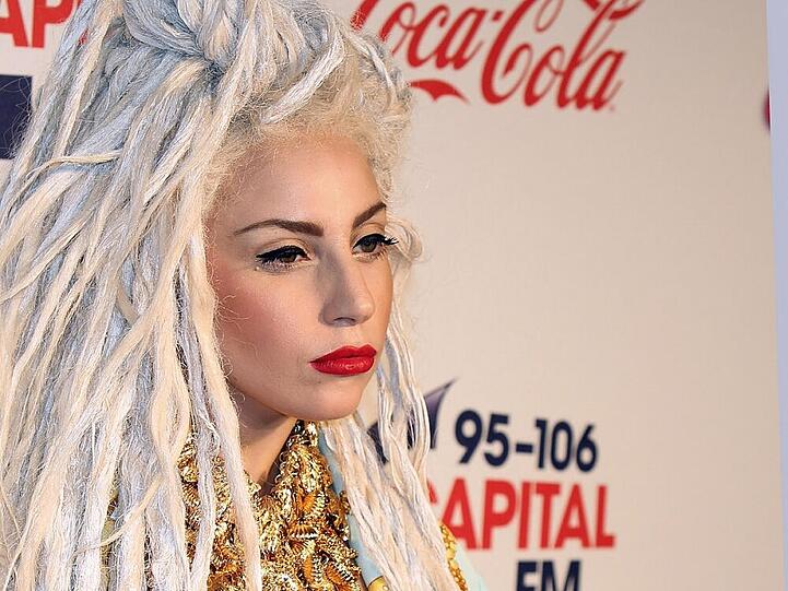 Depressiv: Lady Gaga bei einem Auftritt im Dezember 2013