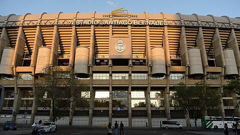 Das Estadio Santiago Bernabeu ist das Stadion von Real Madrid.