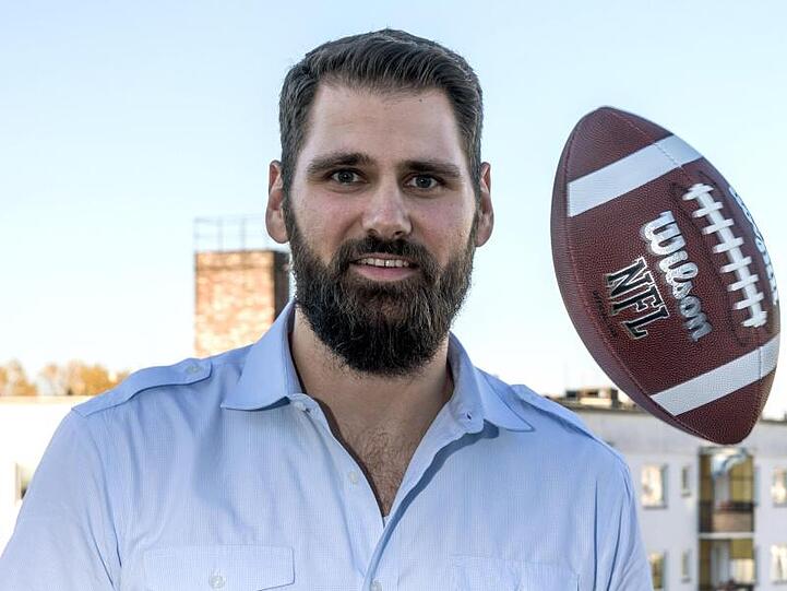 Setzt im Super Bowl auf Kansas: Ex-NFL-Profi Sebastian Vollmer.