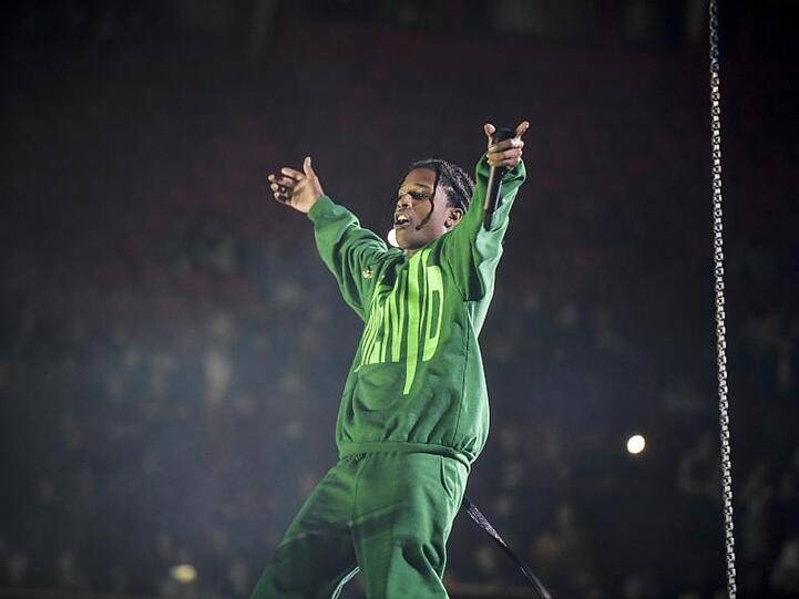 Nach Knastaufenthalt: A$AP Rocky hat in Schweden ein erstes Konzert gegeben.