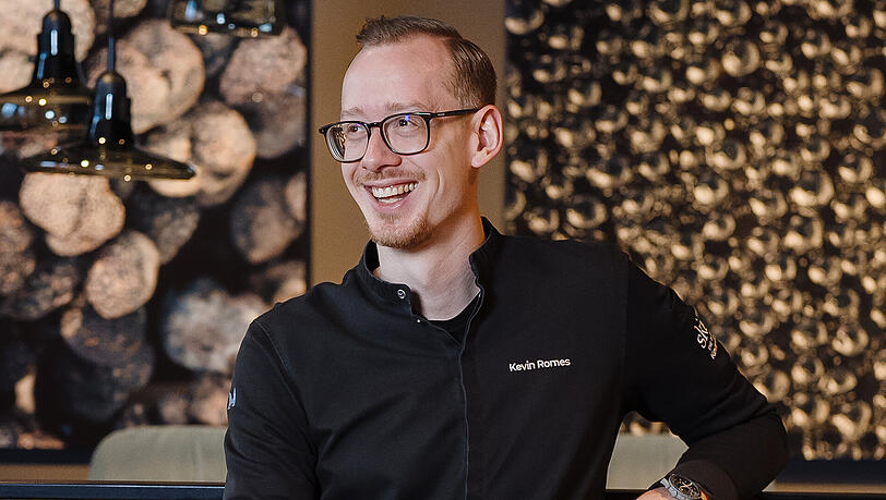 Er kommt ins Atelier des Luxus-Hotels Bayerischer Hof in M&uuml;nchen