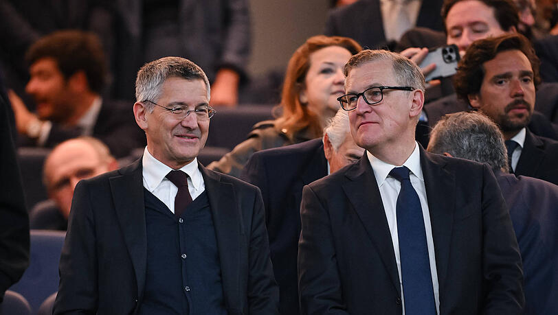 Reagierte nach dem Sieg gegen den VfB Stuttgart auf die Jubelexplosion aus dem Real-Spiel: Bayern-CEO Jan-Christian Dreesen.