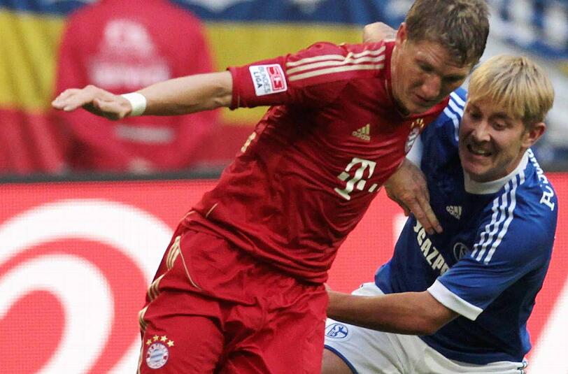 Bayerns Chef im Mittelfeld: Bastian Schweinsteiger.
