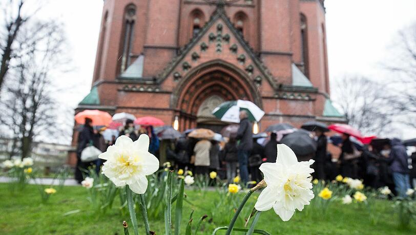 Die Trauerfeier fand in der St. Gertrud-Kirche im Hamburger Stadtteil Uhlenhorst statt Die Trauerfeier fand in der St. Gertrud-Kirche im Hamburger Stadtteil Uhlenhorst statt