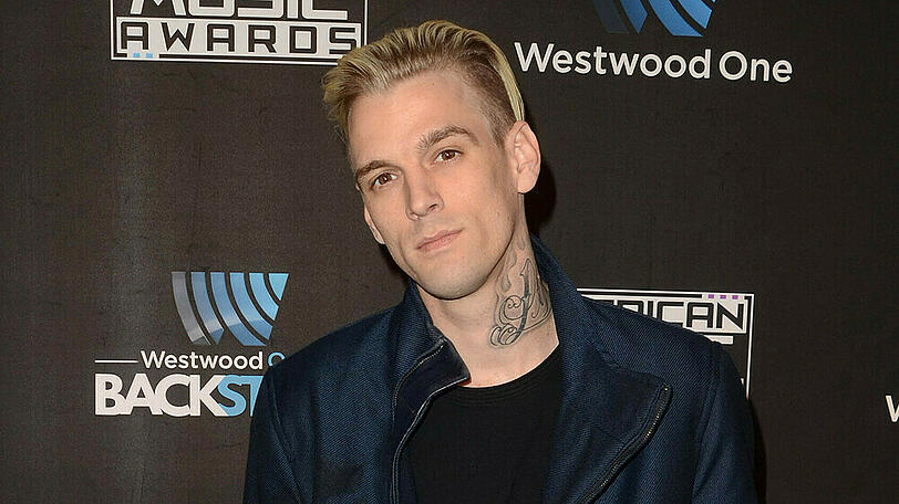 Aaron Carter, hier auf einem Event in Los Angeles, liegt derzeit offenbar im Krankenhaus