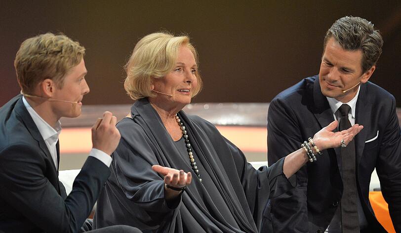 Matthias Schweighöfer, Ruth Maria Kubitschek und Markus Lanz