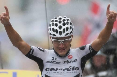 Weinte vor Glück: Radprofi Heinrich Haussler