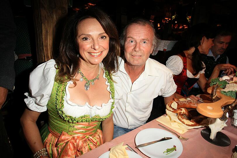 Uschi Dämmrich von Luttitz mit Ehemann Eckart Freiherr von Luttitz