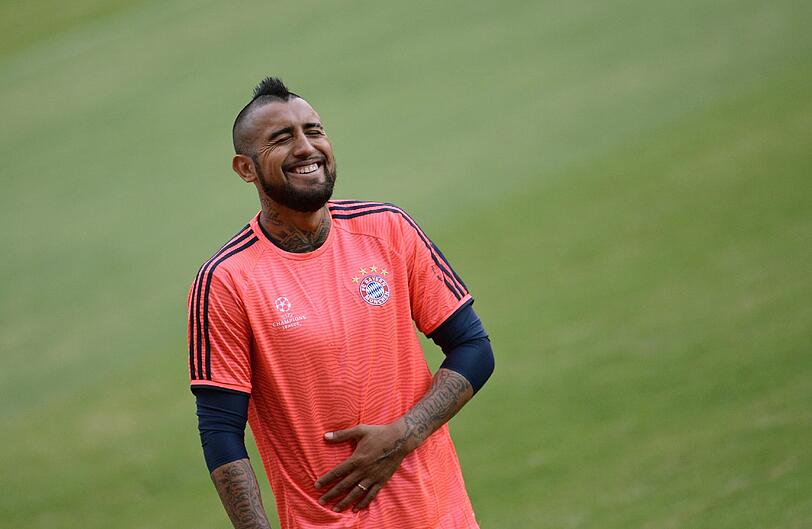 Olympiakos Piräus gegen FC Bayern München: Die Bilder vom Abschlusstraining der Bayern!