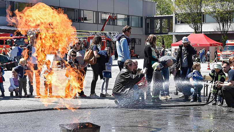 Tag der offenen Tür bei der Münchner Feuerwehr.