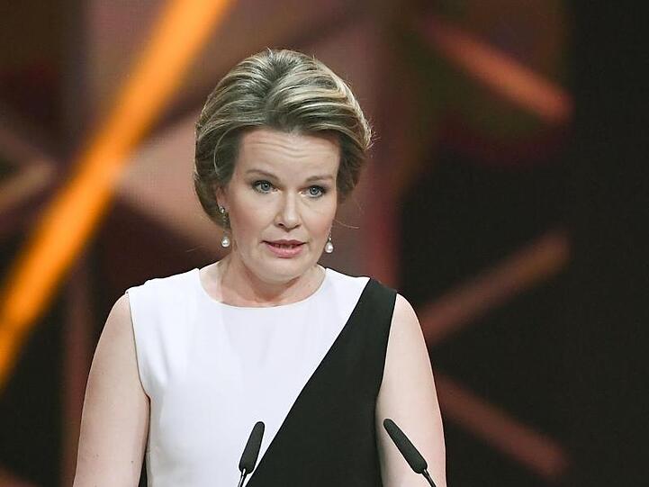 Königin Mathilde von Belgien: "Der Schutz von Kinderrechten ist eine Sache, die mir persönlich am Herzen liegt.".