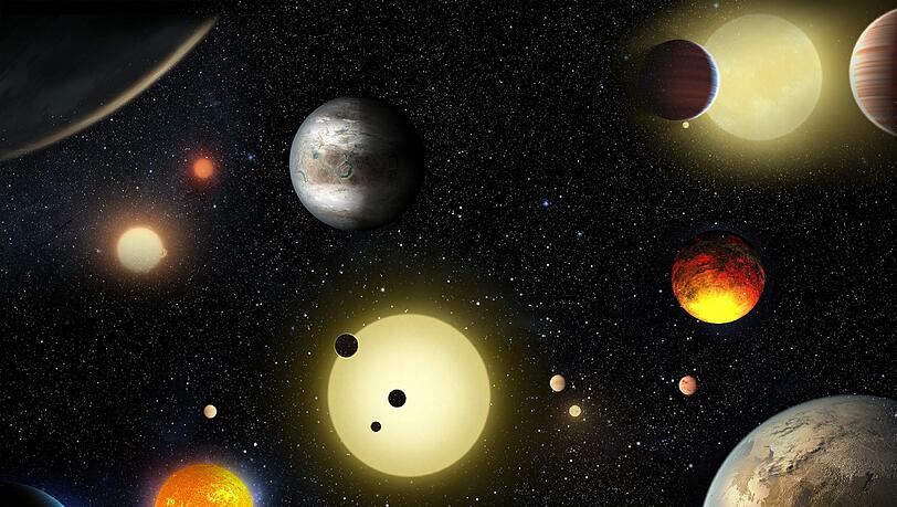 Es ist schwer vorstellbar, wie es in fernen Welten aussieht. Die Nasa versucht, mit dieser Illustration einen Eindruck zu vermitteln. Es ist schwer vorstellbar, wie es in fernen Welten aussieht. Die Nasa versucht, mit dieser Illustration einen Eindruck zu vermitteln.