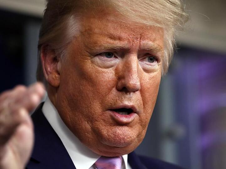 Warnt die Iraner vor einer Attacke: US-Präsident Donald Trump.