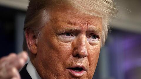 Warnt die Iraner vor einer Attacke: US-Präsident Donald Trump.
