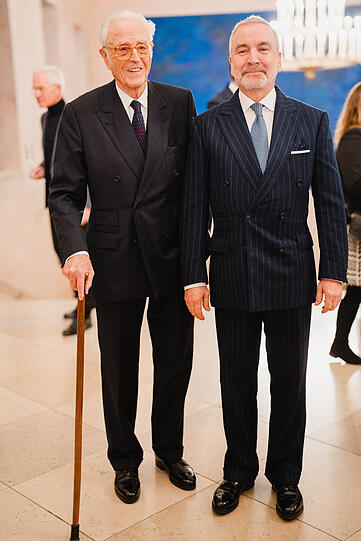 Herzog Franz von Bayern mit Partner Thomas Greinwald