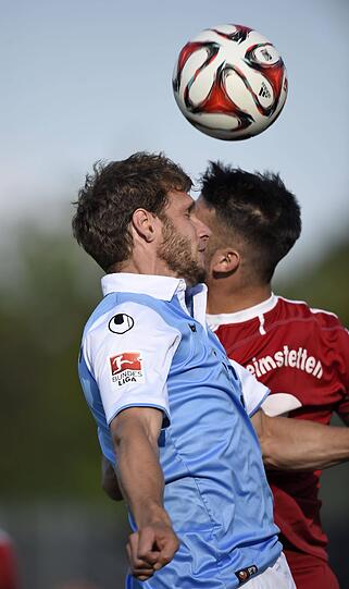Die Löwen gewinnen gegen den SV Heimstetten mit 3:0 - Die Bilder vom Spiel.