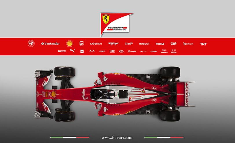 Die Vorgabe ist deutlich: Mit dem SF 16-H sollen Sebastian Vettel und Kimi Räikkönen Mercedes den Titel entreißen.