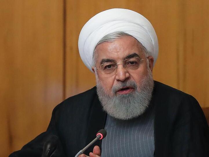 "Wir waren und sind dem Atomdeal hundertprozentig verpflichtet": Hassan Ruhani.