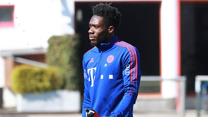 Alphonso Davies hat sich von seiner leichten Herzmuskelentzündung erholt und arbeitet - ebenso wie Niklas Süle - derzeit für seine Rückkehr auf den Platz.