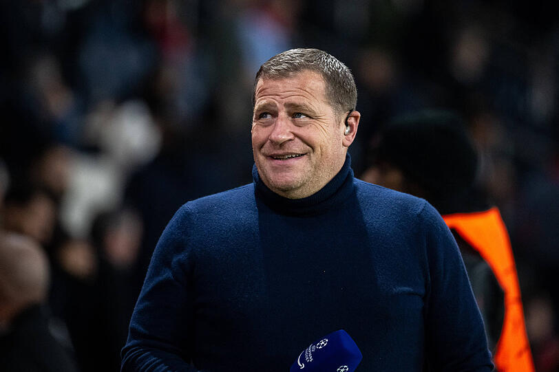 Kann er Upamecano halten? Bayerns Sportvorstand Max Eberl. Kann er Upamecano halten? Bayerns Sportvorstand Max Eberl.